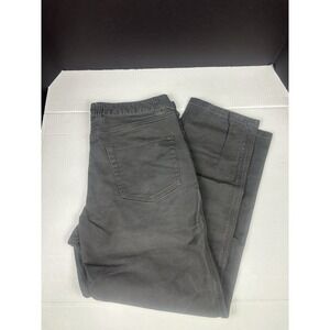 Duck Camp Pants Mens 36x30 Gray Hiking Hunting Outdoors Cordura Canvas Brush